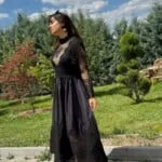 ABİYE TÜL ELBİSE - SİYAH - Görsel 4
