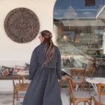 Trenç Elbise - İndigo - Görsel 8