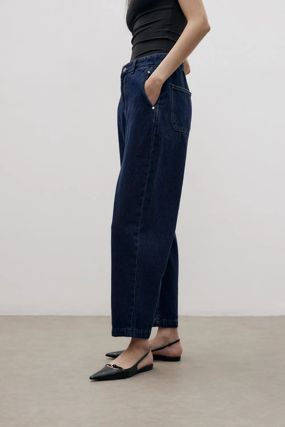 Merwishop New Pantolon - Lacivert - Görsel 2