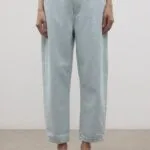 Merwishop New Pantolon - Buz Mavi