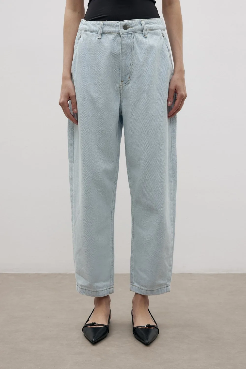 Merwishop New Pantolon - Buz Mavi