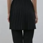 Merwishop Pilise Krep İçlik - Siyah - Görsel 3