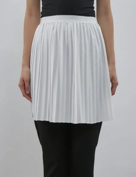 Merwishop Pilise Krep İçlik - Beyaz