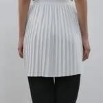 Merwishop Pilise Krep İçlik - Beyaz - Görsel 3