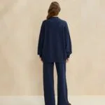 Merwishop Taşlı Takım - Lacivert - Görsel 3