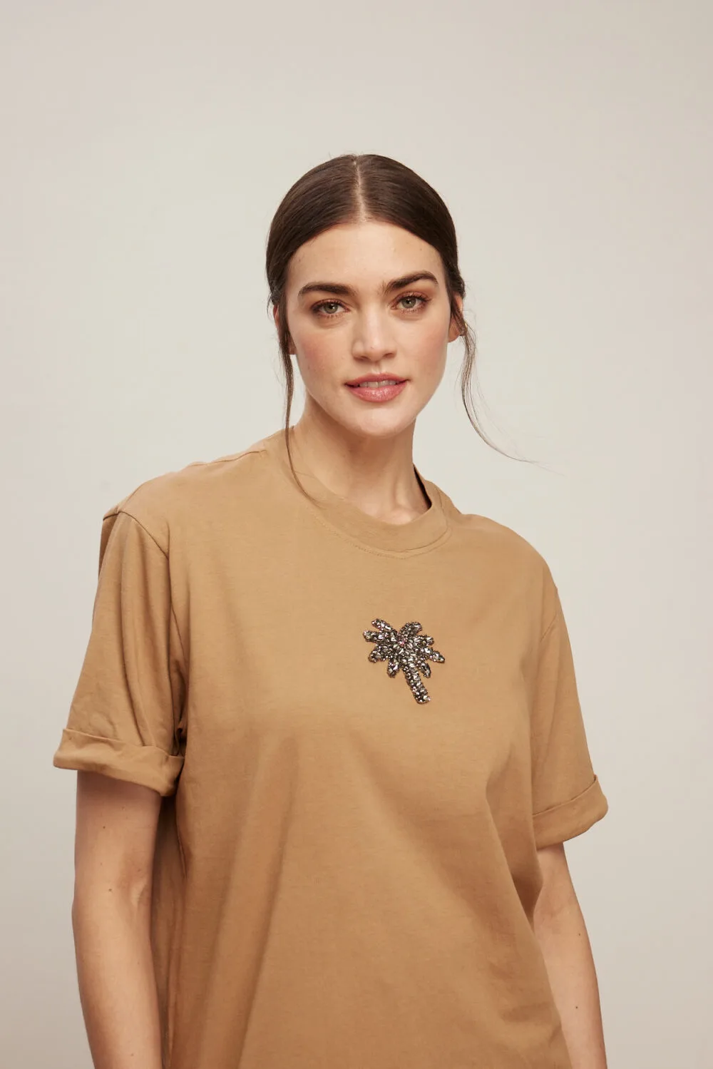 Venöve Lola Tişört - Camel