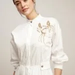 Venöve Grace Elbise - Beyaz - Görsel 2