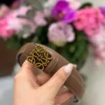 L Kalın Kemer - Gold,Vizon - Görsel 3