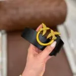 P Kalın Kemer - Gold,Siyah