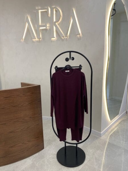 Merwishop Makas Bambu Takım - Mürdüm