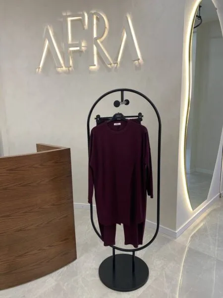 Merwishop Makas Bambu Takım - Mürdüm
