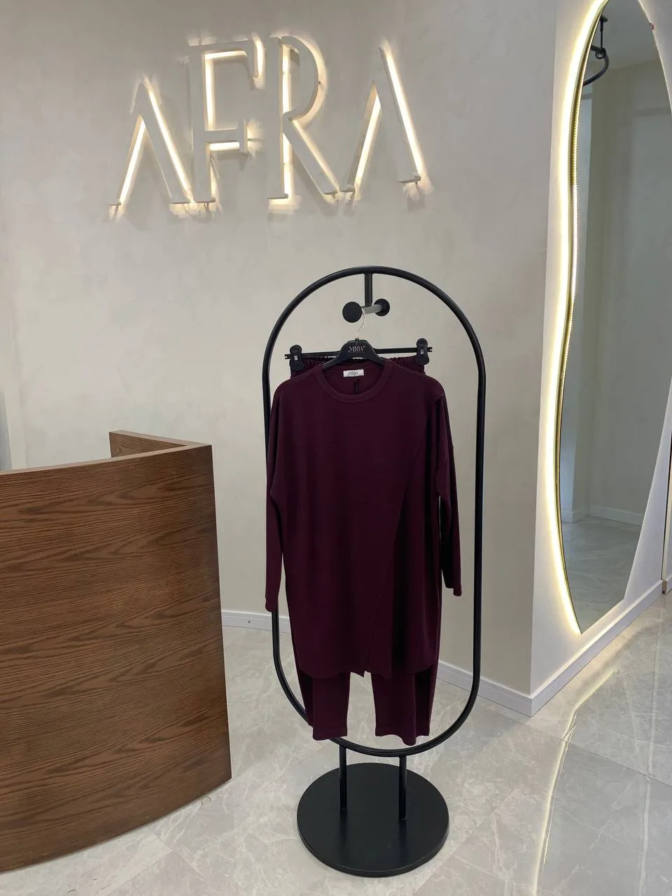 Merwishop Makas Bambu Takım - Mürdüm