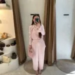 Senna Cristalle Takım - Pudra - Görsel 2