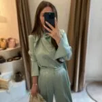 Senna Cristalle Takım - Mint - Görsel 3