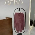 Desenli Pantolonlu Takım - Kırmızı