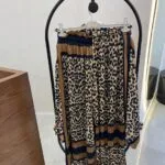 İthal Leopar Desenli Pantolonlu Takım - Görsel 4
