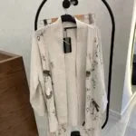 Kuş Desenli Pantolonlu Takım - Beyaz - Görsel 3