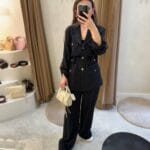 My8 Design Pantolonlu Takım - Siyah