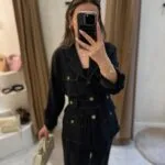 My8 Design Pantolonlu Takım - Siyah - Görsel 4