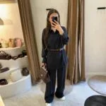 My8 Design Pantolonlu Takım - Siyah - Görsel 4