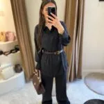 My8 Design Pantolonlu Takım - Siyah - Görsel 3
