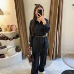 My8 Design Pantolonlu Takım - Siyah