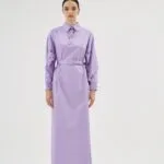 Senna Misty Rose Elbise - Lila