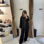 My8 Design Dantel Detaylı Takım - Siyah - Görsel 3