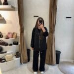 My8 Design Dantel Detaylı Takım - Siyah - Görsel 4