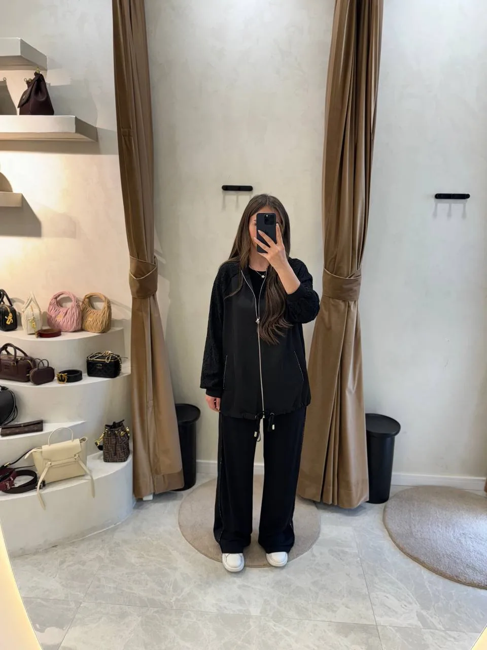 My8 Design Dantel Detaylı Takım - Siyah - Görsel 4