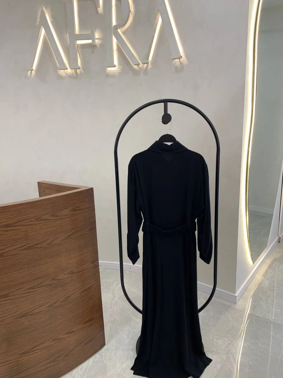 My8 Design Dikiş Detaylı Elbise - Siyah - Görsel 3