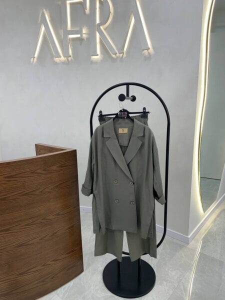 Si Design Ceket Takım - Yeşil