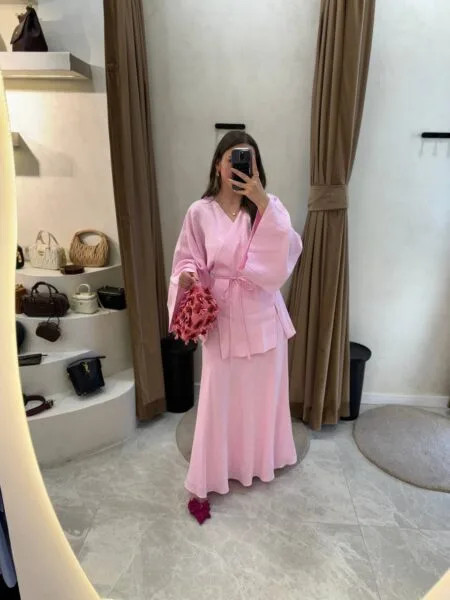My8 Design Etekli Takım - Pembe