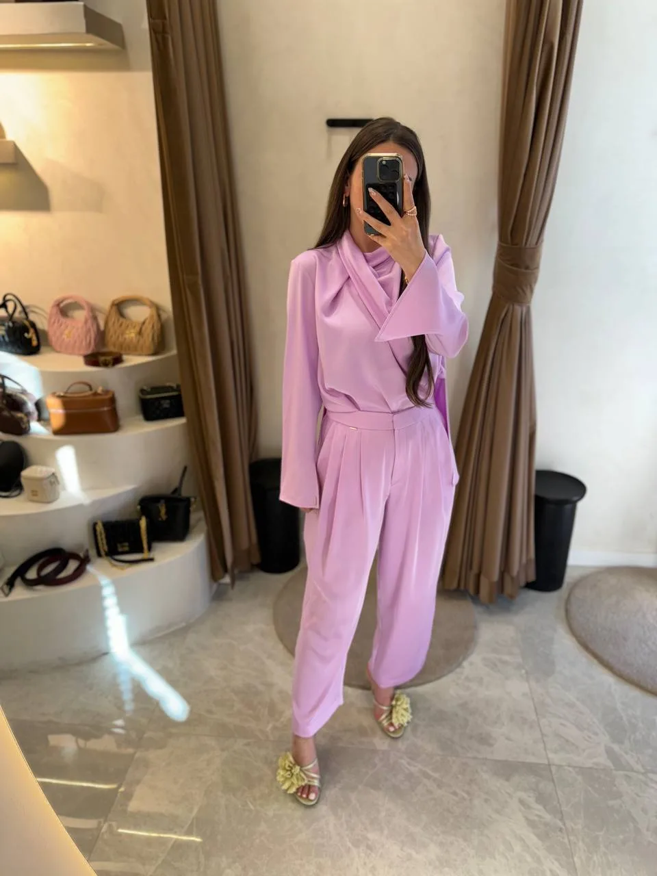 Senna Cristalle Takım - Lila - Görsel 2