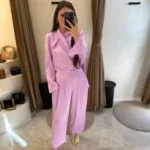 Senna Cristalle Takım - Lila